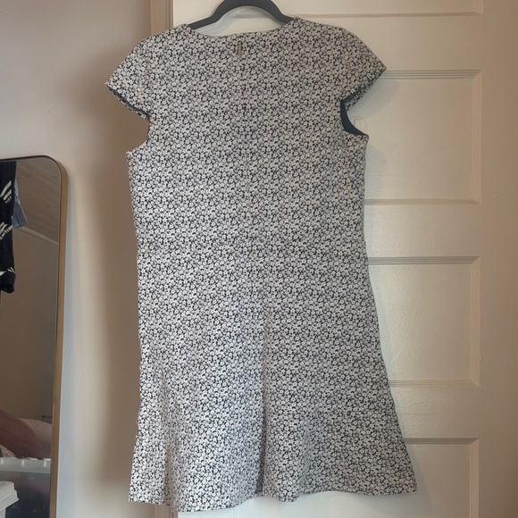 Michael Kors Black and White Floral Mini Dress - Picture 3 of 7